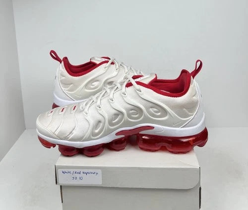 Nike Air VaporMax Plus White University Red
