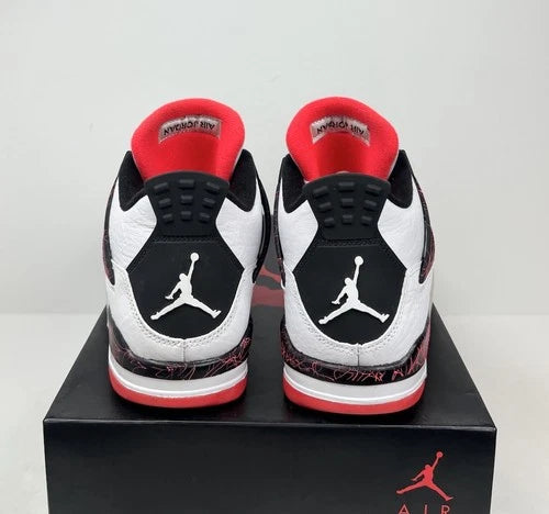 Jordan 4 Retro Pale Citron Bright Crimson 2019