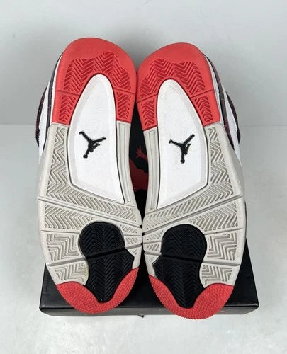 Jordan 4 Retro Pale Citron Bright Crimson 2019