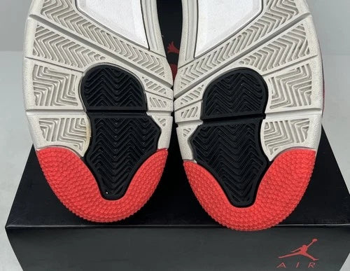 Jordan 4 Retro Pale Citron Bright Crimson 2019