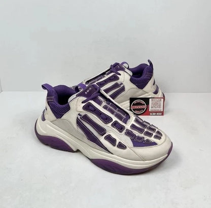 Amiri Bone Runner White/Purple Sneakers UK 8