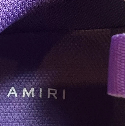 Amiri Bone Runner White/Purple Sneakers UK 8