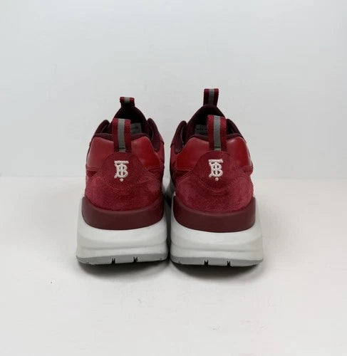 Burberry Logo Sean Sneakers Red UK 9