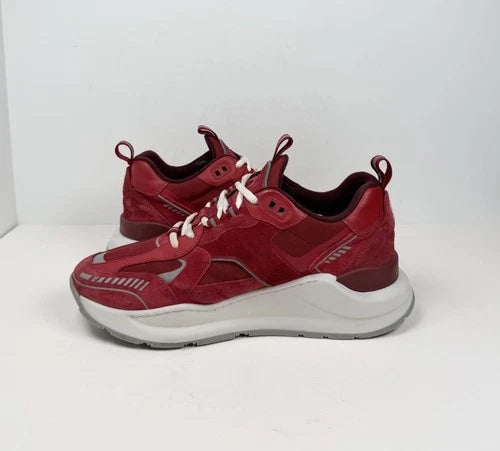 Burberry Logo Sean Sneakers Red UK 9