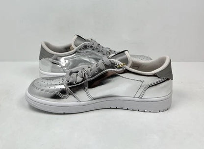 Air Jordan 1 Retro OG Pinnacle Low Metallic Silver UK 7.5