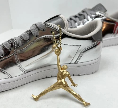 Air Jordan 1 Retro OG Pinnacle Low Metallic Silver UK 7.5