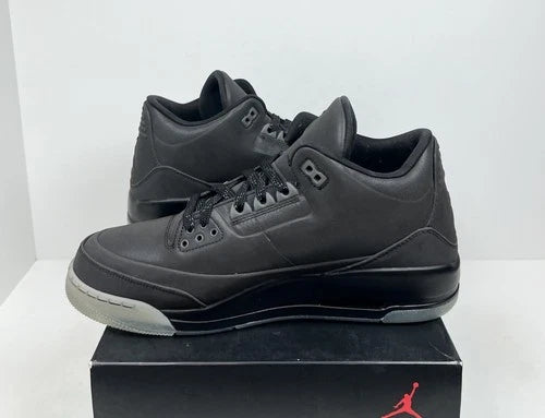 Air Jordan 3 5Lab3 Reflective Black UK 9