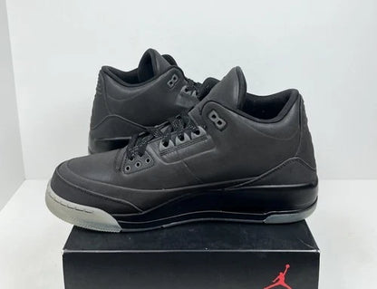 Air Jordan 3 5Lab3 Reflective Black UK 9