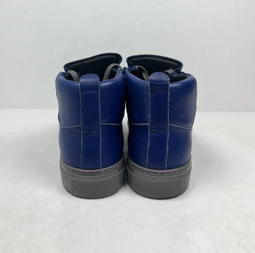 Balenciaga Arena Leather Electric Blue Sneakers UK 6