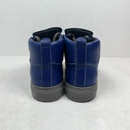 Balenciaga Arena Leather Electric Blue Sneakers UK 6