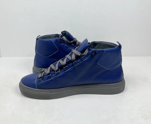 Balenciaga Arena Leather Electric Blue Sneakers UK 6