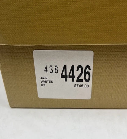 Rhude Yellow Rhecess Leather High Top Sneakers UK 9