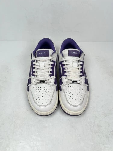 Amiri Skel Top Low White/Purple Sneakers UK 7