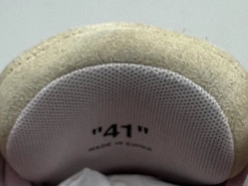 Off-White Out Of Office Beige Suede Sneakers UK 7