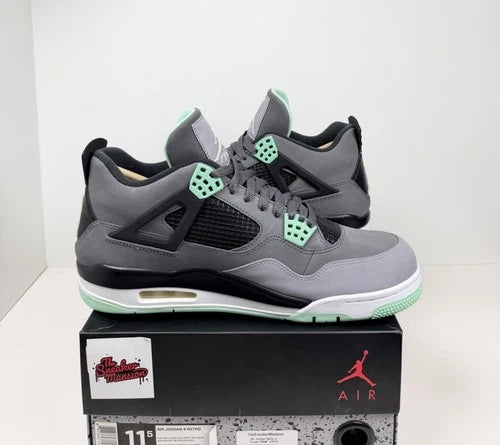 Jordan 4 Retro Green Glow UK 10.5