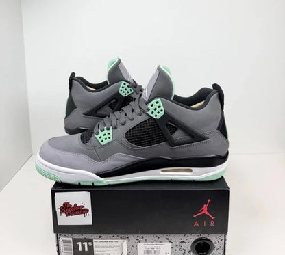 Jordan 4 Retro Green Glow UK 10.5