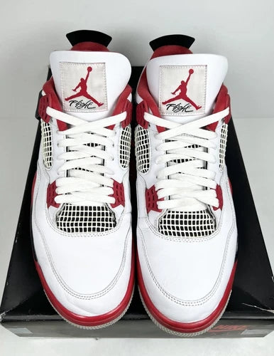 Jordan 4 Retro Fire Red 2020 UK 10.5