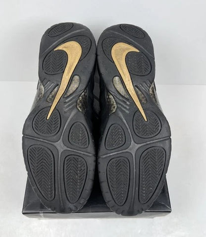 Nike Air Foamposite Pro Black Metallic Gold