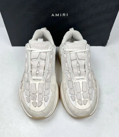 Amiri Bone Runner Mixed White Sneakers UK 7